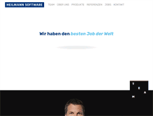 Tablet Screenshot of heilmannsoftware.de